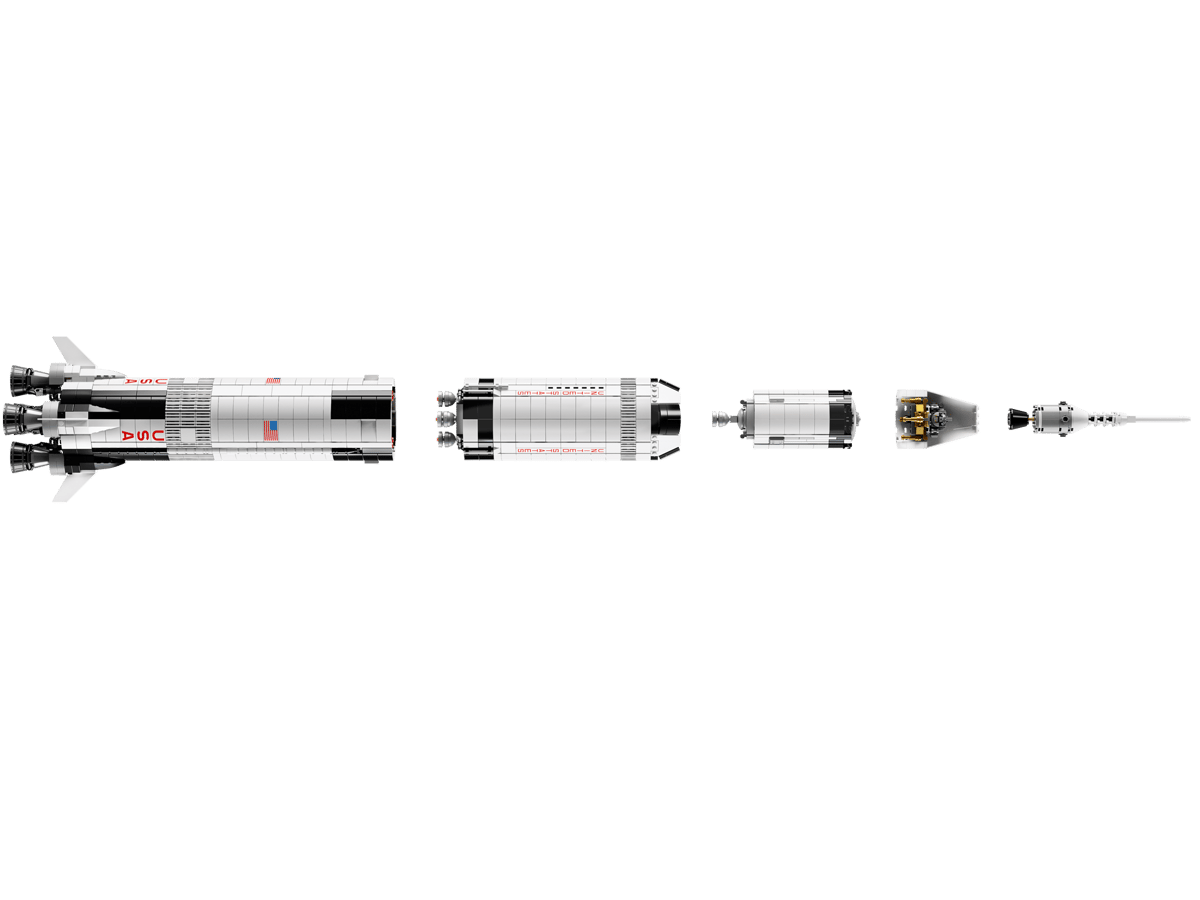 LEGO 21309 NASA Apollo Saturn V (2017)
