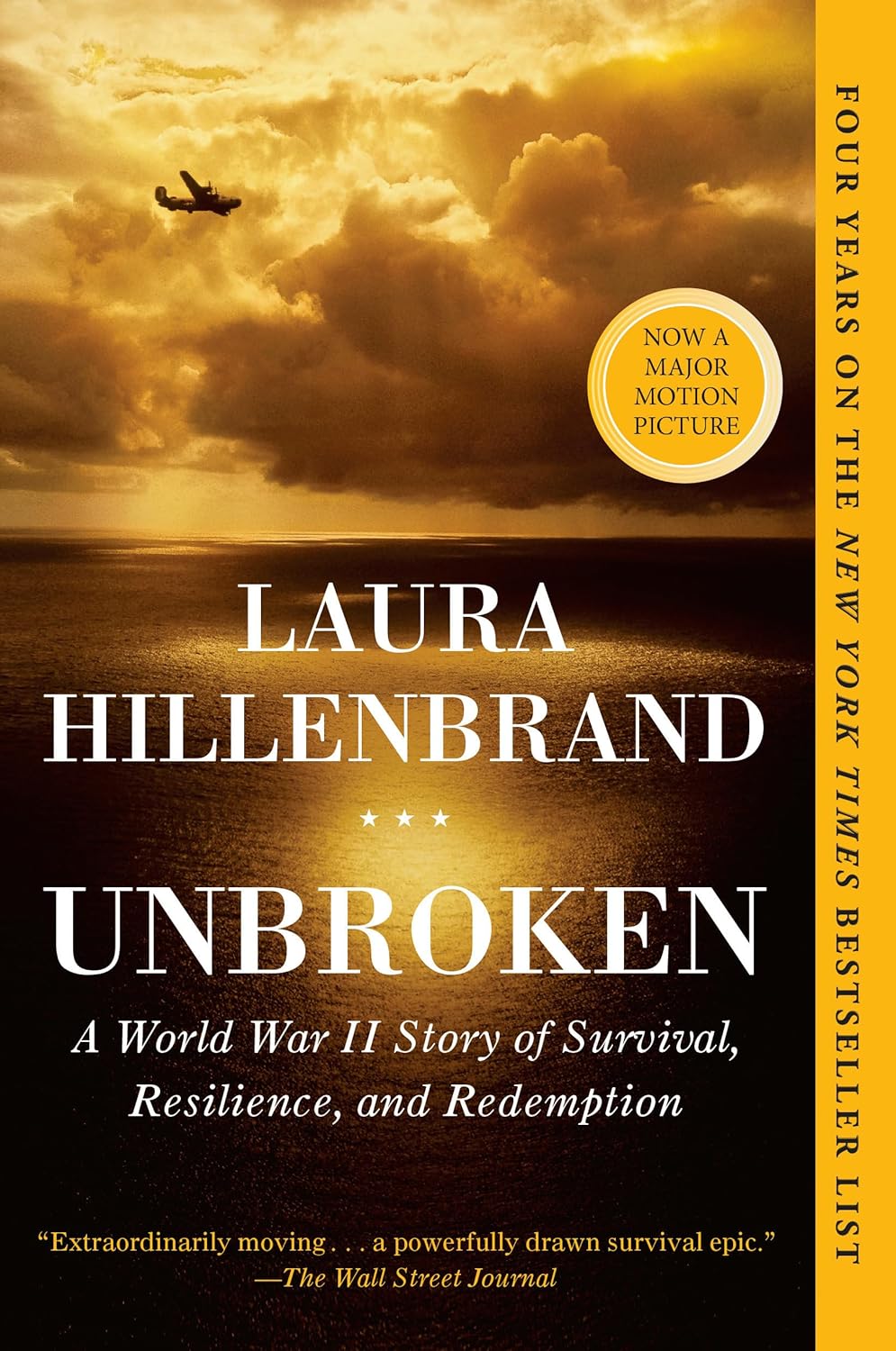 Unbroken: A World War II Story 
			of Survival, Resilience, and Redemption (Laura Hillenbrand, 2010)